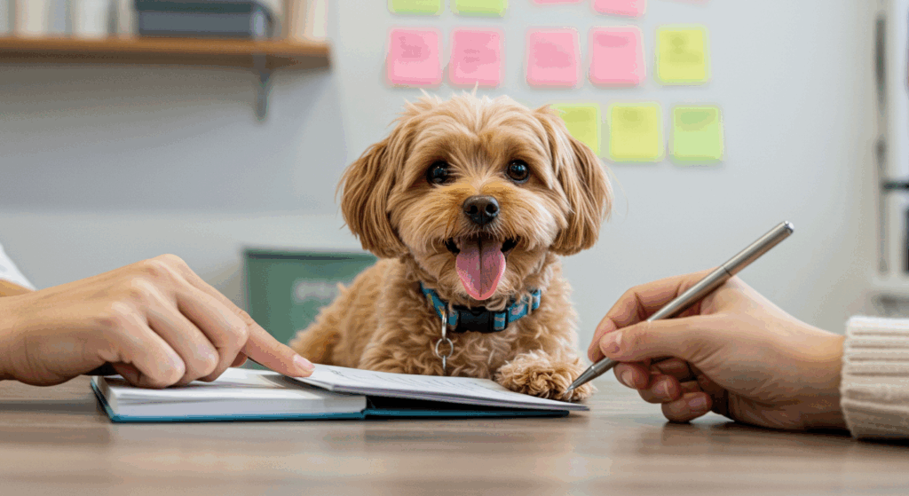 Sticky Notes to Pet Booking System