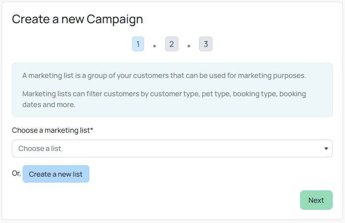 marketing campaign wizard
