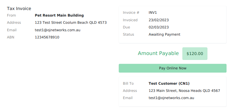 Pay Online Stripe